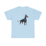 Doberman Pinscher #1 - Unisex Heavy Cotton Tee