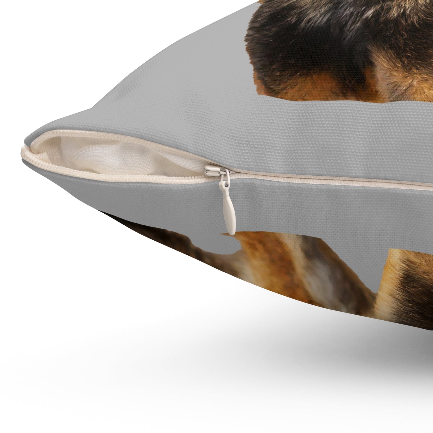 Delightful Dutch Shepherd Spun Polyester Square Pillow
