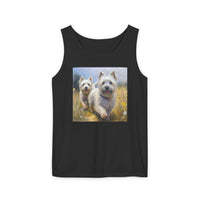 Cairn Terriers  -  Unisex Relaxed Fit Garment-Dyed Tank Top