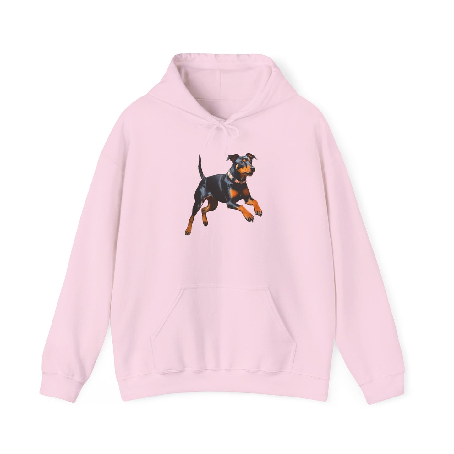 Manchester Terrier Unisex 50/50 Hooded Sweatshirt
