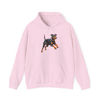 Manchester Terrier Unisex 50/50 Hooded Sweatshirt