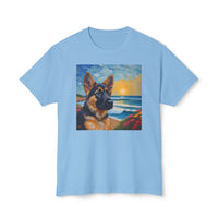 German Shepherd Puppy #2 - Pre-Shrunk Unisex Cotton T-shirt