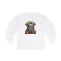 Dogue de Bordeaux Unisex Cotton Long Sleeve Tee