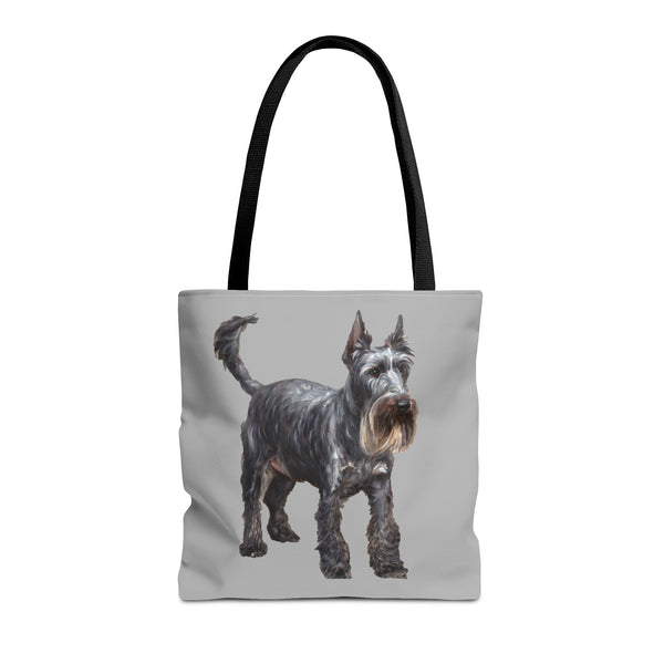Cesky Terrier - Spun Polyester Tote Bag (AOP)