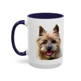 Cairn Terrier - Ceramic Accent Coffee Mug, 11 or 15 oz