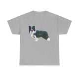 Border Collie '#1'  -  Unisex Heavy Cotton Tee