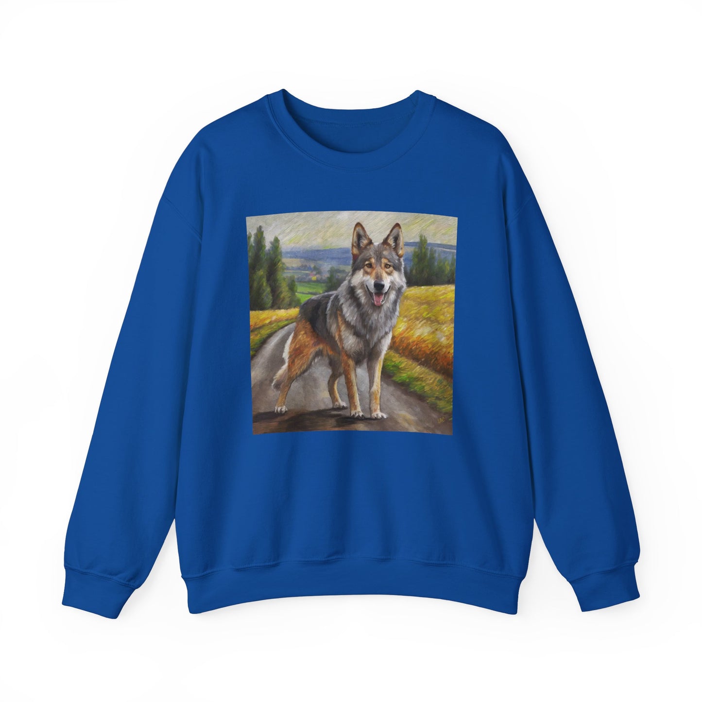 Czechoslovakian Vlciak 'Wolfdog' 50/50  Crewneck Sweatshirt