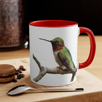 Humming Bird 'Cheeky' Accent Coffee Mug, 11oz