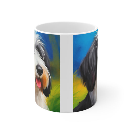 Polish Lowland Sheepdog Ceramic Mug 11oz