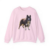 Karelian Bear Dog -- Unisex 50/50 Crewneck Sweatshirt
