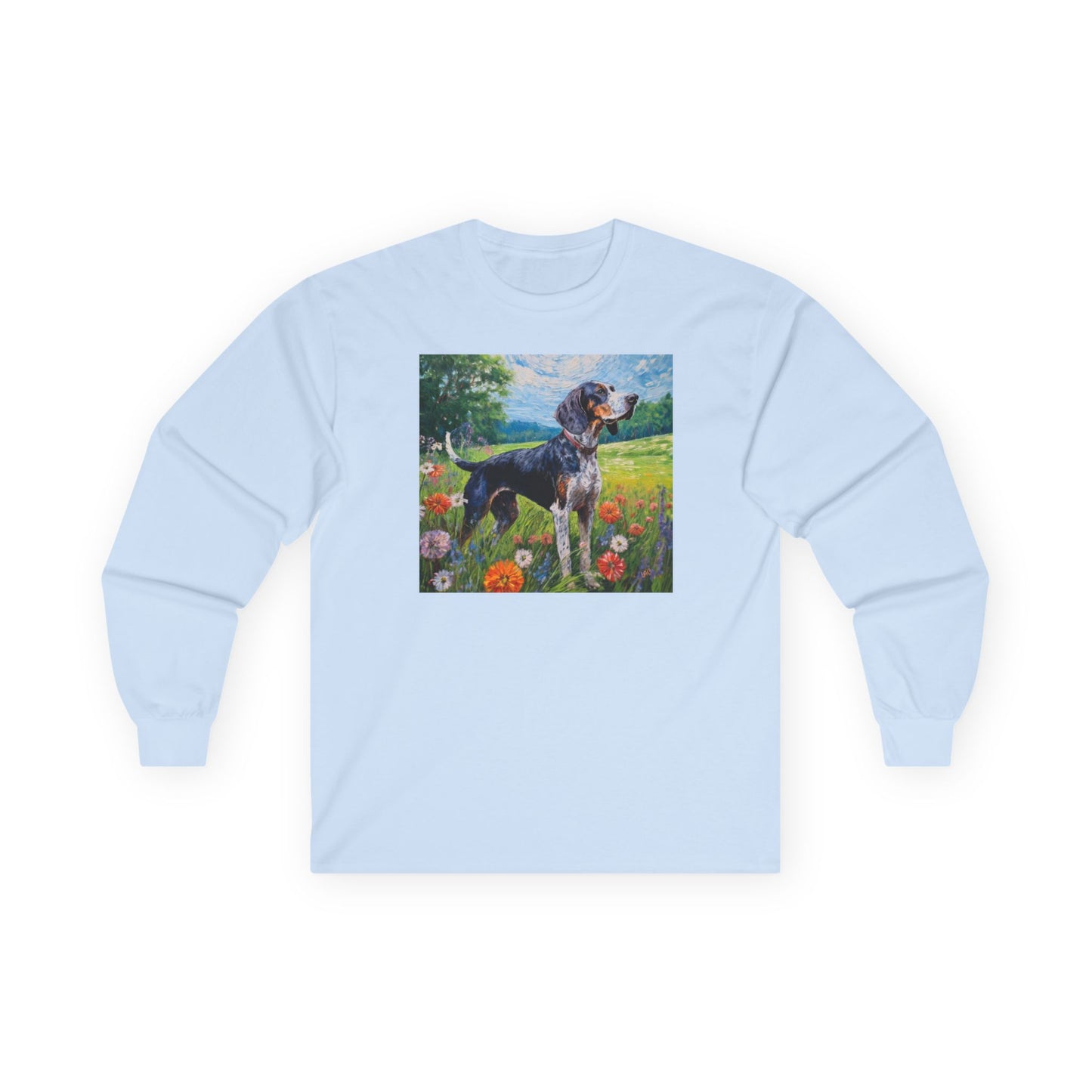 Bluetick Coonhound Unisex Classic Cotton Long Sleeve Tee