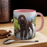 Irish Water Spaniel 11oz Ceramic Accent Mug