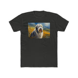 Old English Sheepdog Men's Fitted Cotton Crew Tee