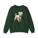 Sealyham Terrier  Unisex 50/50 Crewneck Sweatshirt