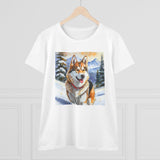 Chinook 'Sled Dog' Women's Midweight Cotton Tee