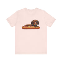 Dachshund  --  Weiner Dog  --  Unisex Jersey Short Sleeve Tee