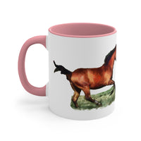 Horse 'Sam' Accent Coffee Mug, 11oz