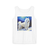 American Eskimo Dog Unisex Relaxed Fit Ringspun Cotton Tank Top