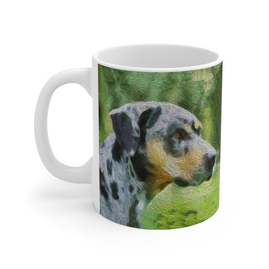 Catahoula 'Clancy' - Personalized Ceramic Mug 11oz