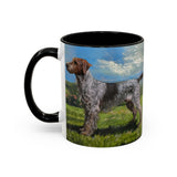 Wirehaired Pointing Griffon Ceramic Accent Coffee Mug - 2 sizes