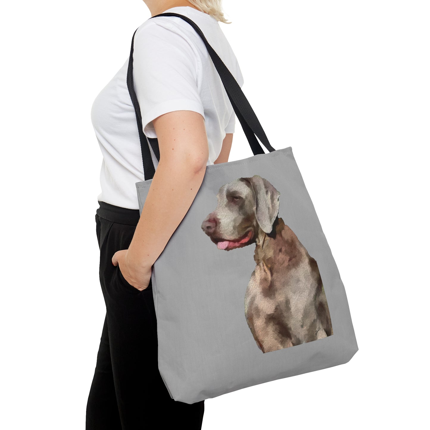 Weimaraner 'Rocky' Tote Bag
