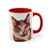 Smidget the Cat Ceramic Accent Coffee Mug, 11oz