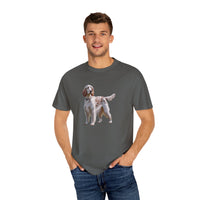 English Setter #4 - Unisex Garment-Dyed T-shirt