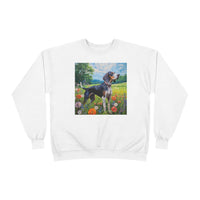 Bluetick Coonhound - Unisex fleece-lined Crewneck Sweatshirt