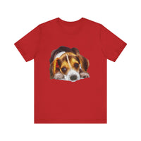 Beagle 'Daisy Mae' Unisex Jersey Tee: Comfort Meets Charm