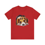 Beagle 'Daisy Mae' Unisex Jersey Tee: Comfort Meets Charm