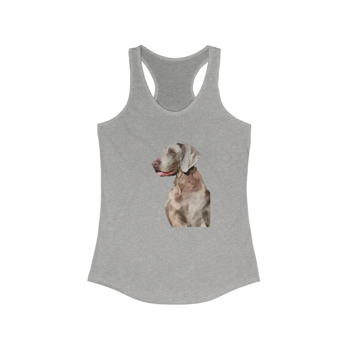 Weimaraner 'Rocky' Women's Racerback Tank