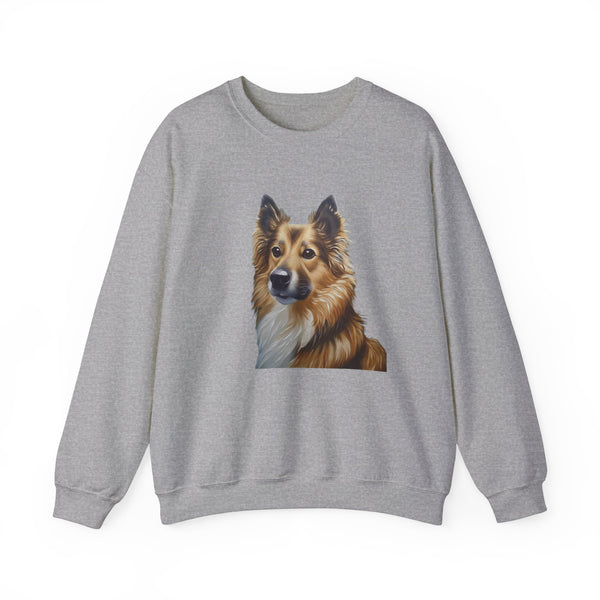 Icelandic Sheepdog Unisex 50/50 Crewneck Sweatshirt