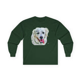 Great Pyrenees  Unisex Cotton Long Sleeve Tee