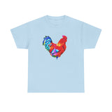 Rooster 'Craw' Unisex Heavy Cotton Tee