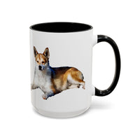 Norwegian Lundehund Accent Coffee Mug - 2 Sizes