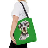 Dalmatian Spun Polyester Tote Bag (AOP)