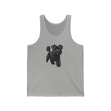 Affenspinscher Unisex Jersey Tank Top: Celebrate Your Monkey Dog Love