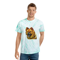 Chow Chow Unisex Tie-Dye Tee, Cyclone