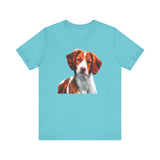 Brittany Spaniel 'Gunner' Unisex Jersey Short Sleeve Tee
