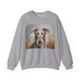 Scottish Deerhound 50/50  Crewneck Sweatshirt