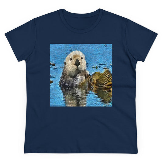 Sea  Otter 'Ollie' Women's Midweight Cotton Tee