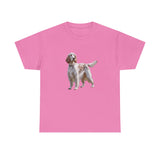 English Setter #4  -  Unisex Heavy Cotton Tee