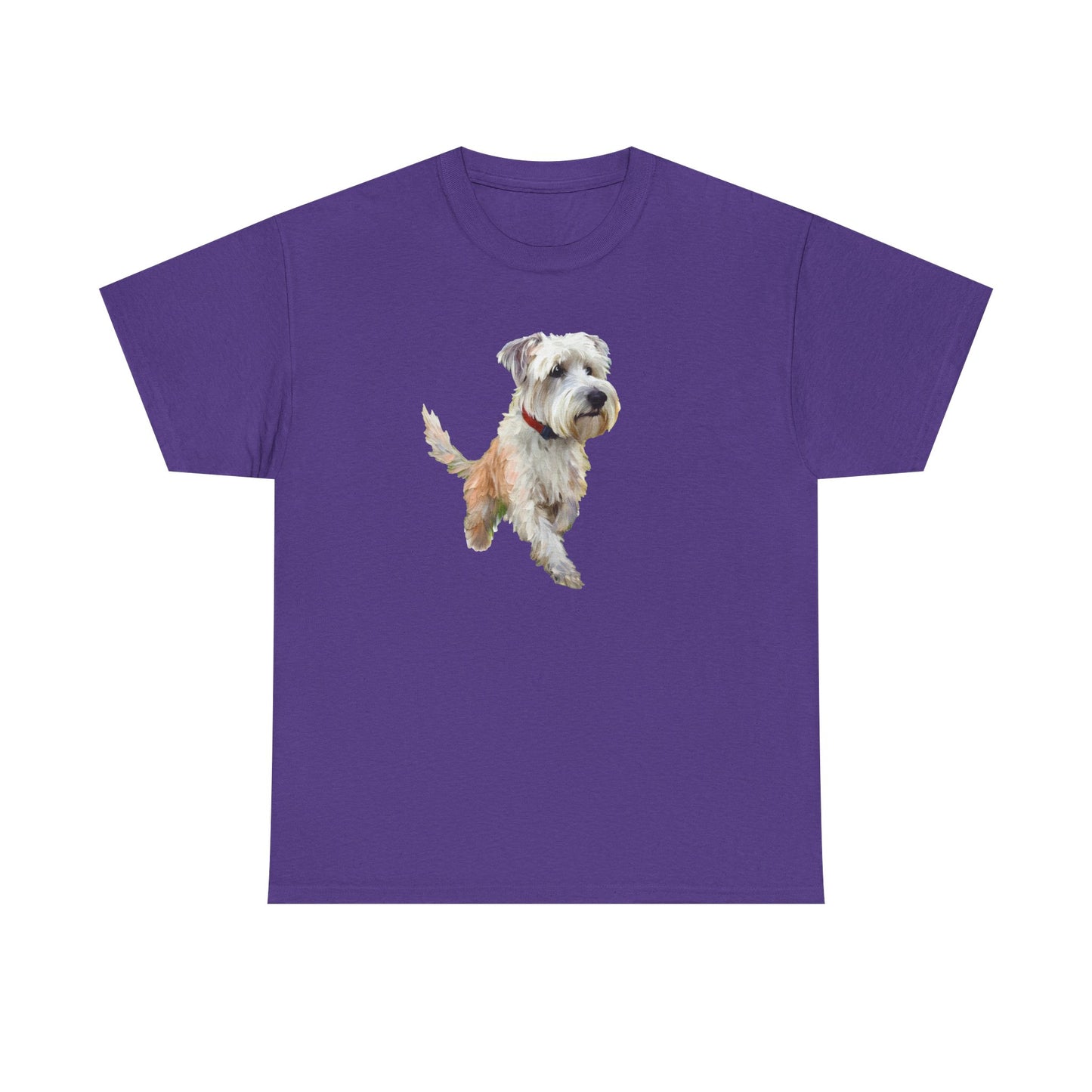 Dandie Dinmont Terrier Unisex Heavy Cotton Tee