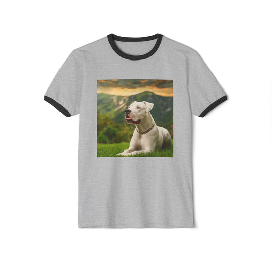 Dogo Argentino Classic Cotton Ringer T-Shirt