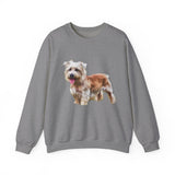 Glen of Imaal Terrier Unisex 50/50  Crewneck Sweatshirt
