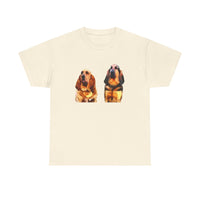 Bloodhounds 'Bear & Bubba' Unisex Heavy Cotton Tee