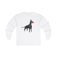 Doberman Pinscher #1 - Unisex Classic Cotton Long Sleeve Tee