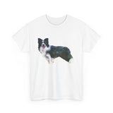 Border Collie '#1'  -  Unisex Heavy Cotton Tee