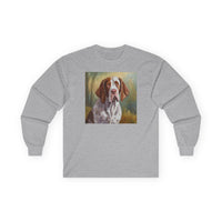 Bracco Italiano Unisex Cotton Long Sleeve Tee