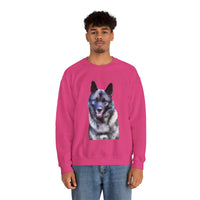 Norwegian Elkhound - Unisex 50/50 Crewneck Sweatshirt